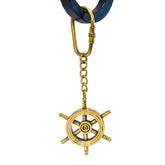 Porte-clés en laiton pour roue de navire SWBK13